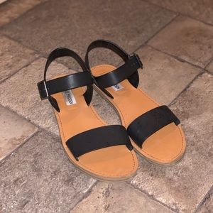 Black Steve Madden Sandals
